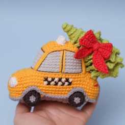Magic Filament - Tatiana  Tatyana Lysenko -Car Taxi Xmas Tree