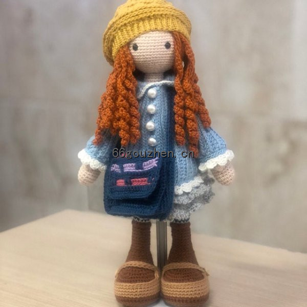 钩针图解【卡通】CAROcreated- Doll Smilla 帽子 挎包 少女 女孩 人偶 英8875帖子ID:70 卡通,doll,帽子,挎包,少女