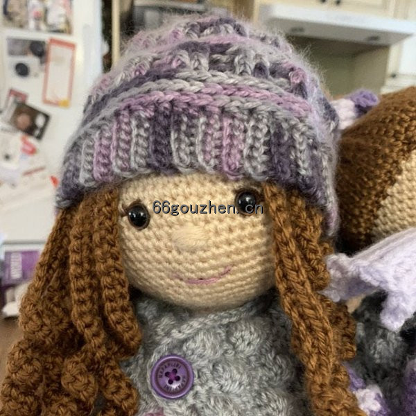 钩针图解【卡通】CAROcreated- Doll Smilla 帽子 挎包 少女 女孩 人偶 英9812帖子ID:70 卡通,doll,帽子,挎包,少女