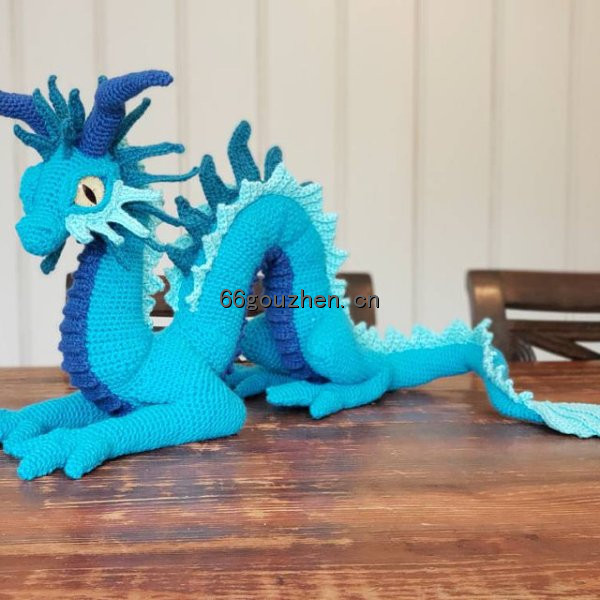 钩针图解【动物】 Crafty Intentions   -  Eastern Dragon 东方龙  英文3639帖子ID:7489 动物,eastern,dragon,东方,东方龙