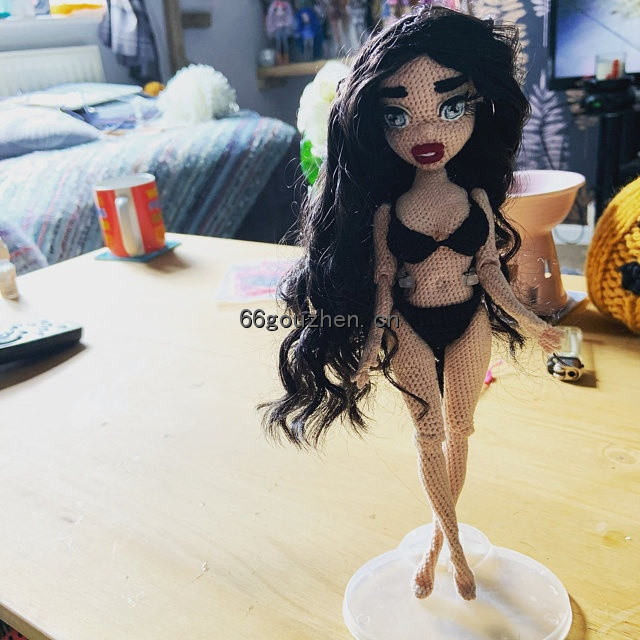 钩针图解【女】Tiny Lovely Dolls -julja_myzina-Angelica 活动关节娃娃素体中文3633帖子ID:9155 tiny,lovely,dolls,活动,动关节