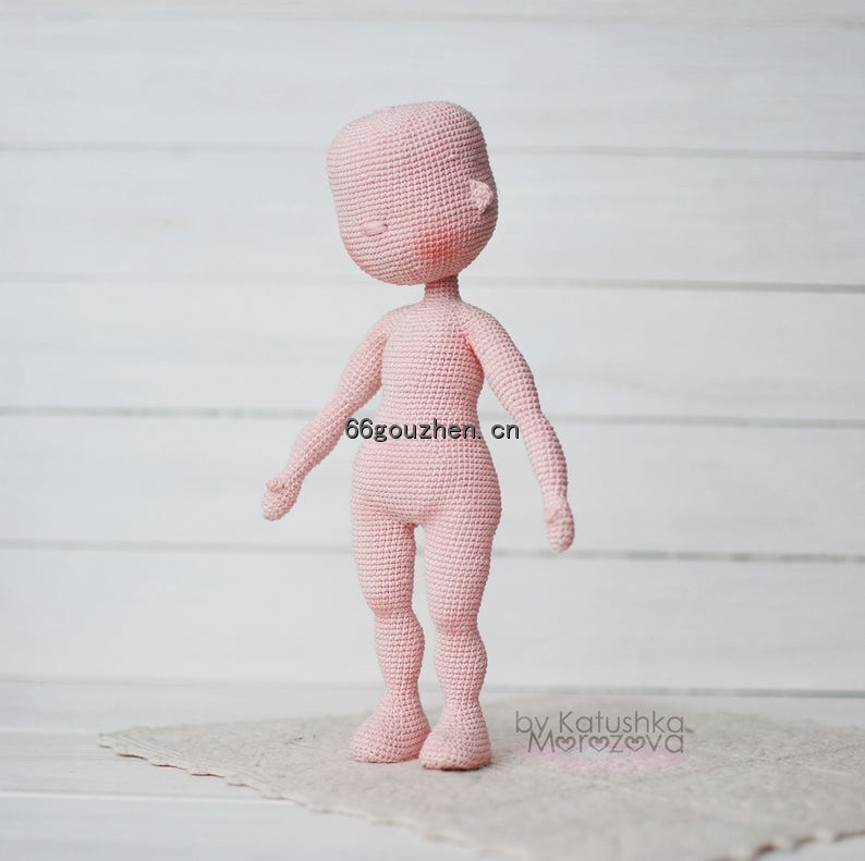 钩针图解【女】Handi Hats Design  - Katushka Morozova - Doll base 女孩素体 英文9871帖子ID:4442 hats,design,doll,base,女孩