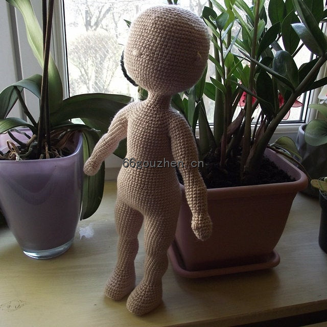 钩针图解【女】Handi Hats Design  - Katushka Morozova - Doll base 女孩素体 英文9904帖子ID:4442 hats,design,doll,base,女孩