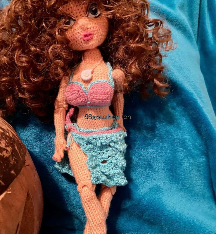 钩针图解【女】Tiny Lovely Dolls -julja_myzina-Angelica 活动关节娃娃素体中文1550帖子ID:9155 tiny,lovely,dolls,活动,动关节