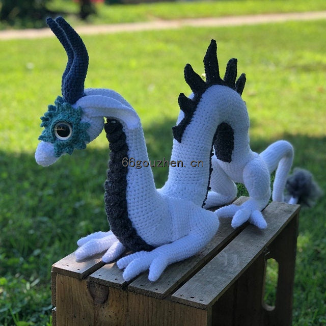 钩针图解【动物】 Crafty Intentions   -  Eastern Dragon 东方龙  英文6001帖子ID:7489 动物,eastern,dragon,东方,东方龙