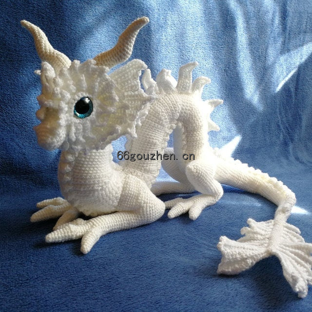 钩针图解【动物】 Crafty Intentions   -  Eastern Dragon 东方龙  英文6857帖子ID:7489 动物,eastern,dragon,东方,东方龙