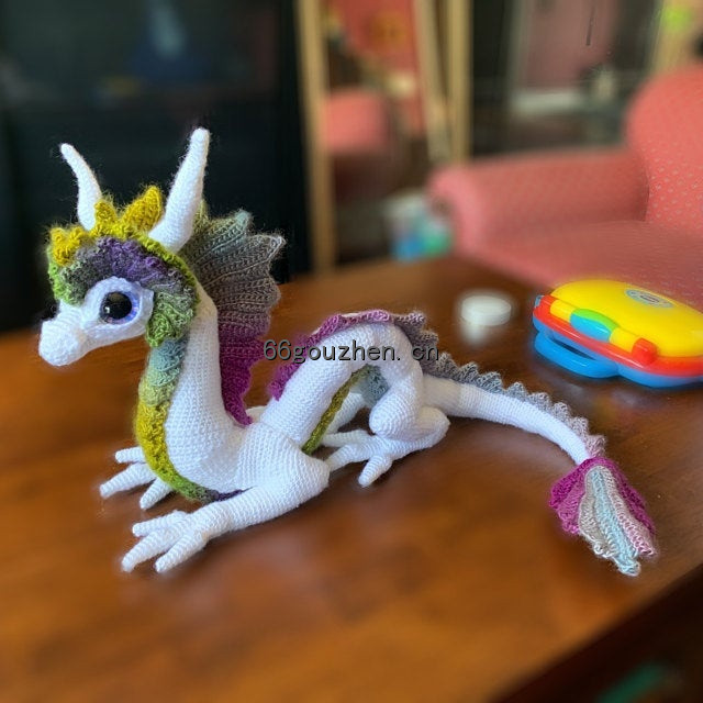 钩针图解【动物】 Crafty Intentions   -  Eastern Dragon 东方龙  英文3297帖子ID:7489 动物,eastern,dragon,东方,东方龙