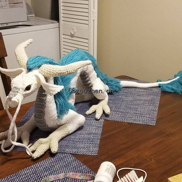 钩针图解【动物】 Crafty Intentions   -  Eastern Dragon 东方龙  英文8251帖子ID:7489 动物,eastern,dragon,东方,东方龙