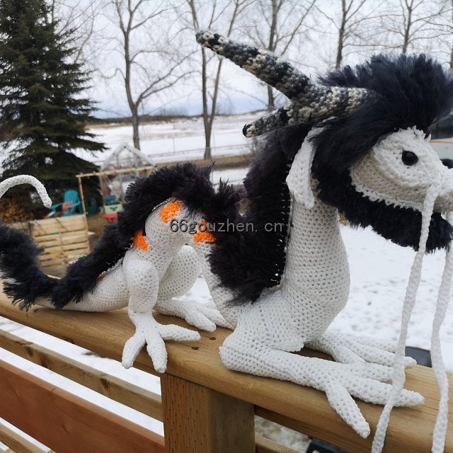 钩针图解【动物】 Crafty Intentions   -  Eastern Dragon 东方龙  英文1707帖子ID:7489 动物,eastern,dragon,东方,东方龙