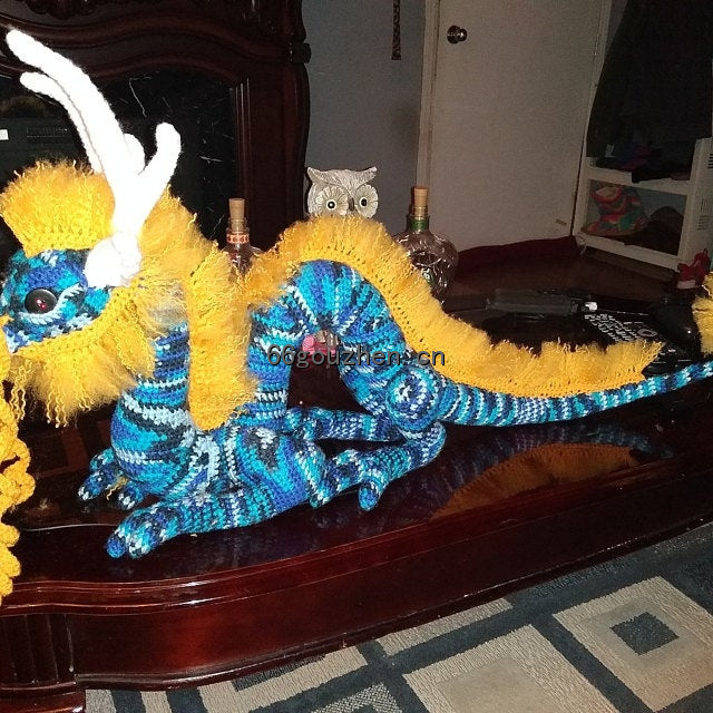 钩针图解【动物】 Crafty Intentions   -  Eastern Dragon 东方龙  英文9933帖子ID:7489 动物,eastern,dragon,东方,东方龙