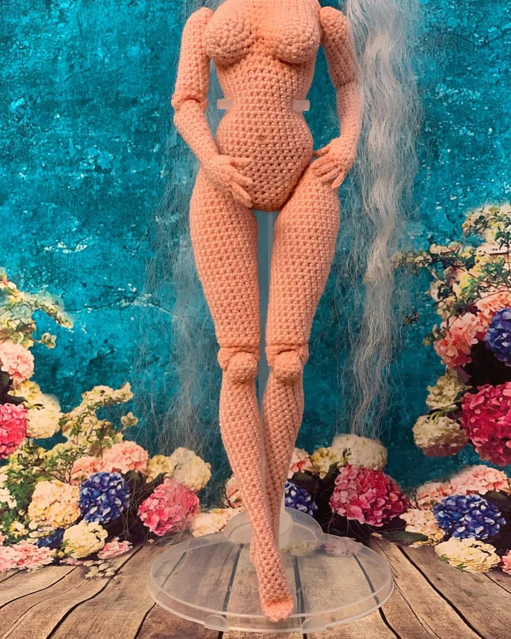 钩针图解【女】Tiny Lovely Dolls -julja_myzina-Angelica 活动关节娃娃素体中文5120帖子ID:9155 tiny,lovely,dolls,活动,动关节