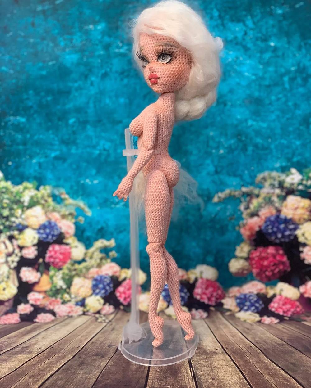 钩针图解【女】Tiny Lovely Dolls -julja_myzina-Angelica 活动关节娃娃素体中文5501帖子ID:9155 tiny,lovely,dolls,活动,动关节