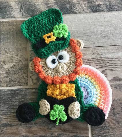 钩针图解【其他】Nellas Cottage - Jen Mitchell - Leprechaun妖精 英文5545帖子ID:32568 