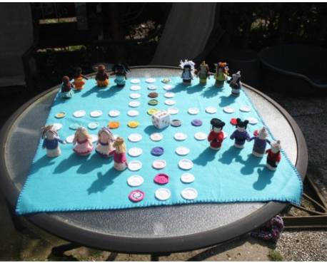 钩针图解Yvonne Blanker - 2014 Game Players Samen op de Wereld Cal Dobbelsteen en Speelve7610帖子ID:33360 