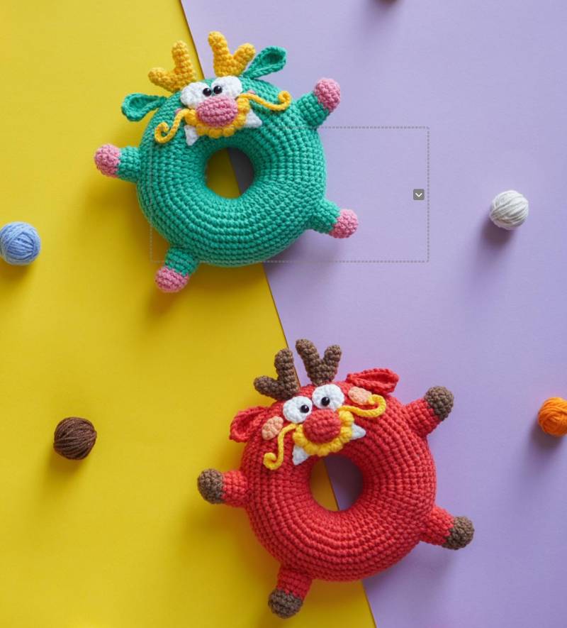 钩针图解66gz Aquariwool -Crochet Donut-Bundle 8 Characters_!2332帖子ID:33667 