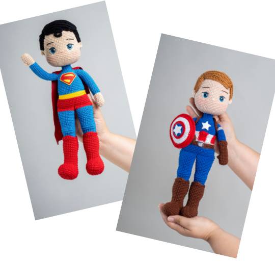 钩针图解Meu Atelie Croche - Priscila de Oliveira - Superman  - Portugue9888帖子ID:41058 