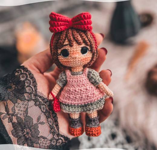 钩针图解电子书Calypso Boutiquee -  Halloween Mini Legends Pack Elphaba, Kiki, Lydi...6129帖子ID:41055 