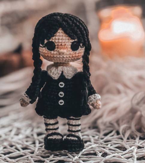 钩针图解电子书Calypso Boutiquee -  Halloween Mini Legends Pack Elphaba, Kiki, Lydi...6547帖子ID:41055 