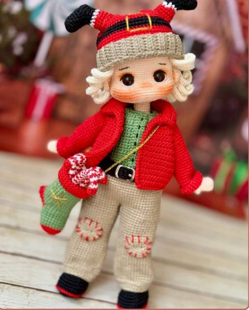 钩针图解Suen Baby Amigurumi - Aysun - Tatum Doll - Spanish8063帖子ID:41044 