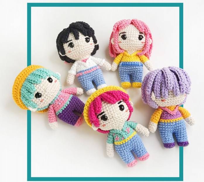 钩针图解Ginansilyo Ni Marya - Mary Grace Pile - Saja Boys Fun Size182帖子ID:41041 