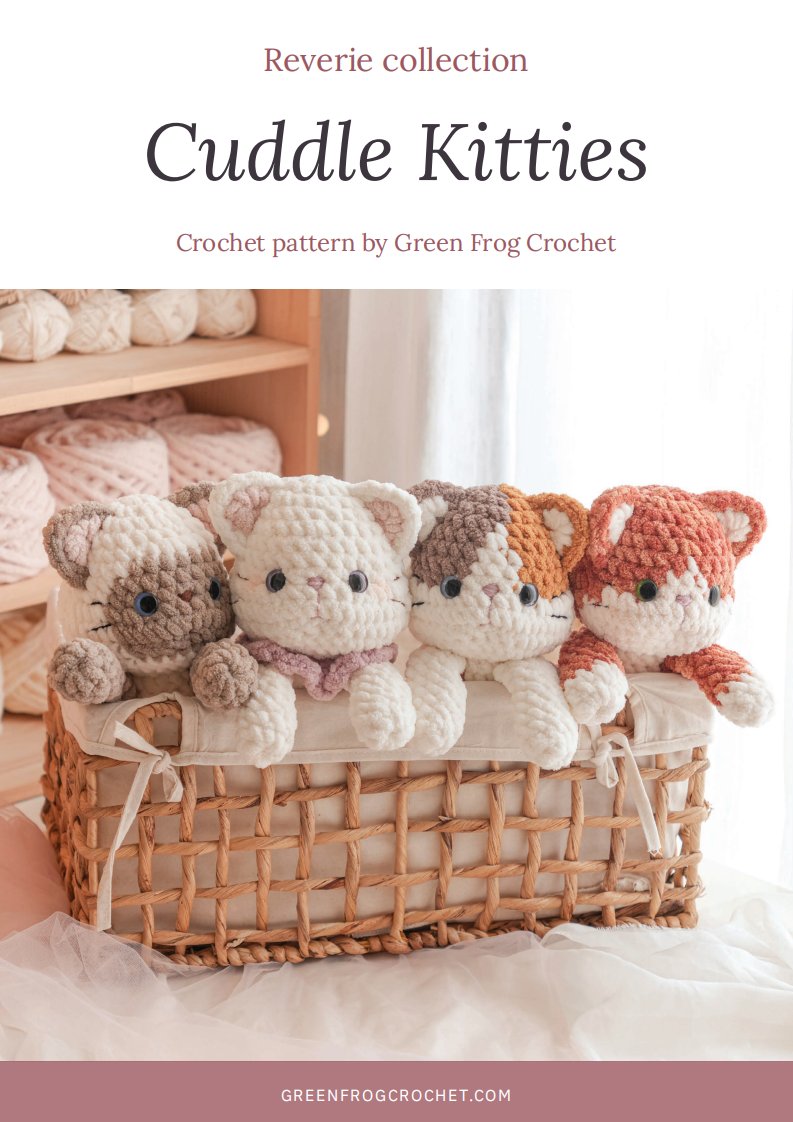 Green Frog Crochet - Thuy Anh - Đặng Thùy Anh - Cuddle Kitties