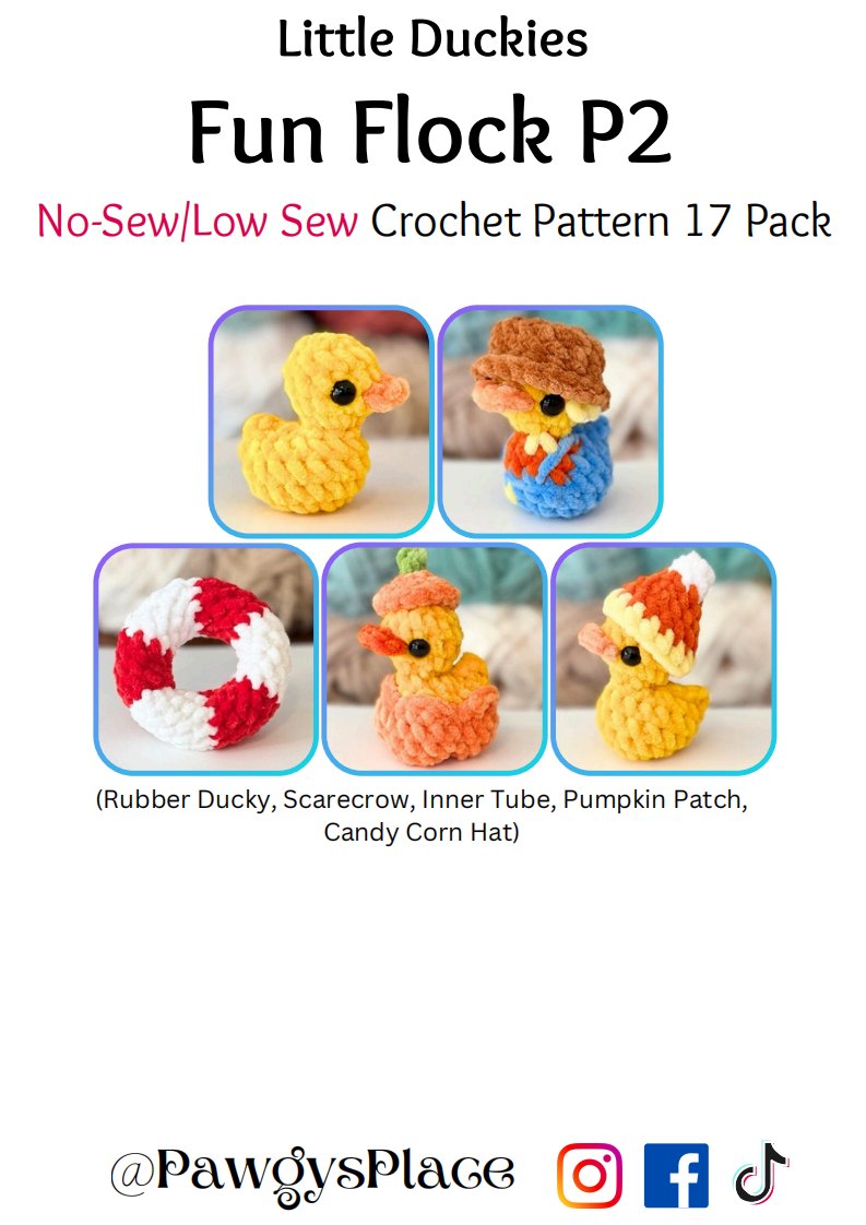 Pawgys Place - Kelly Muti - Little Duckies Fun Flock 17 Pack2