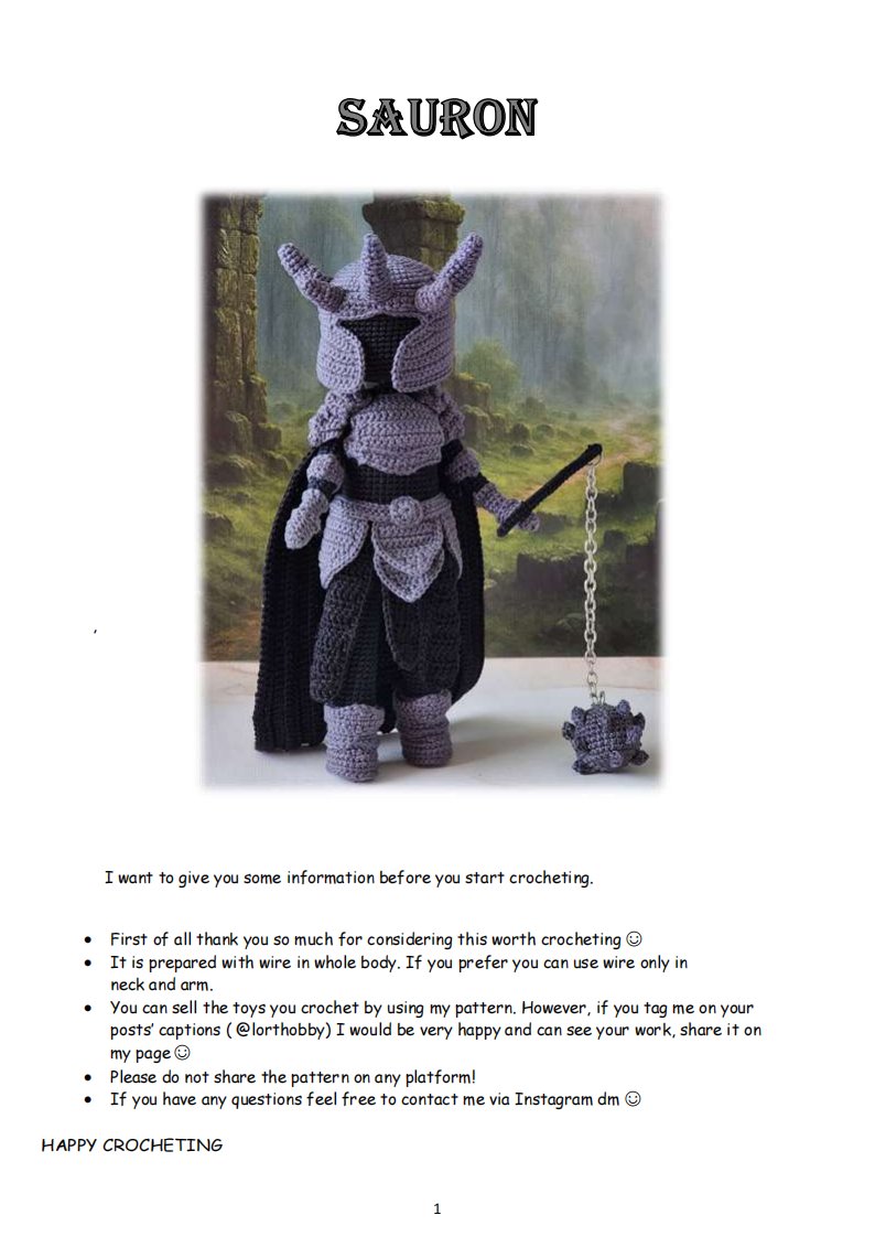 Lorthobby - Canan Lort - Sauron