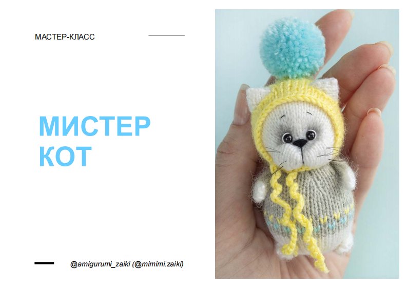 Mr.Cat by Amigurumi_Zaiki - Mimimi.Zaiki - Anna Ryabova - Russian