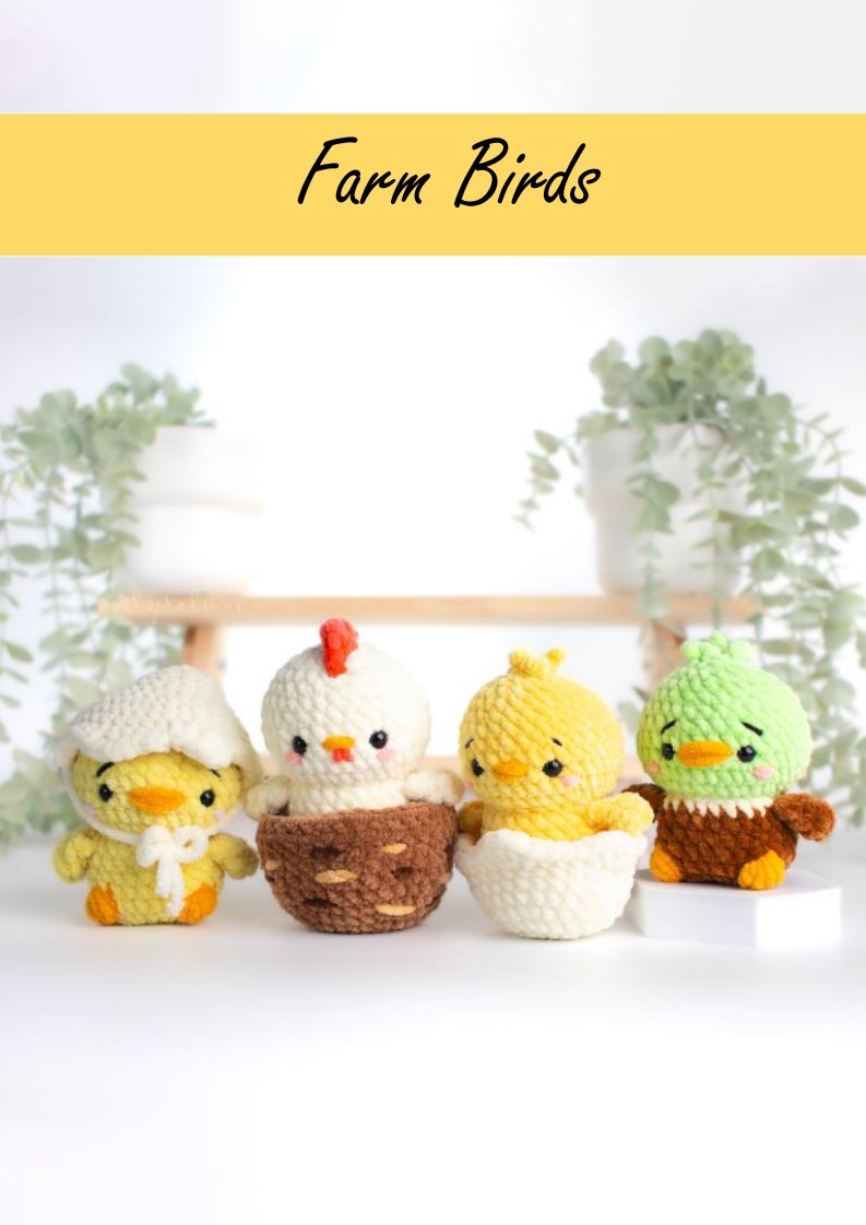 Lyra Lune - Ruxandra Dumitrascu  Cazacu-Zota - Farm Birds Chick, Duckling, Hen,