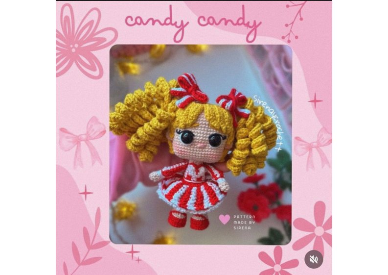 Sirenay Crochett - Sirena Ynostroza -candy