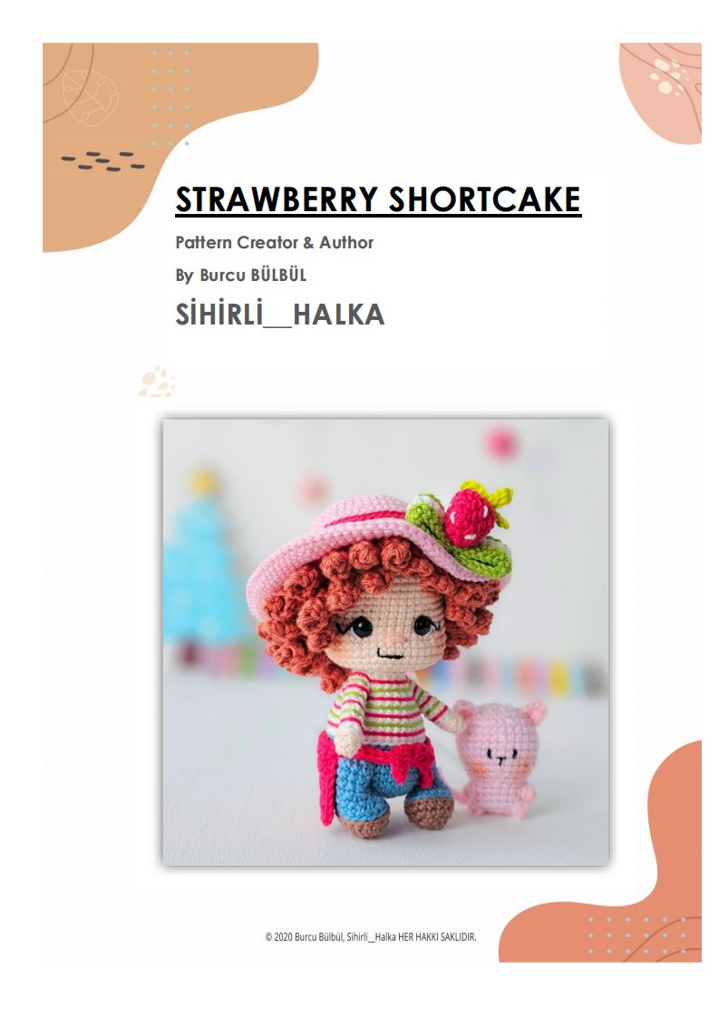 Sihirli Halka -   Berry and Fruit Dolls Strawberry Shortcake, Orang