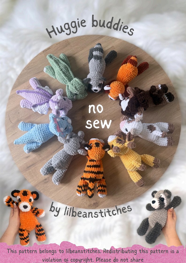 Lil Bean Stitches - Lilbeanstitches - Adina Laithwaite - Huggie Buddies