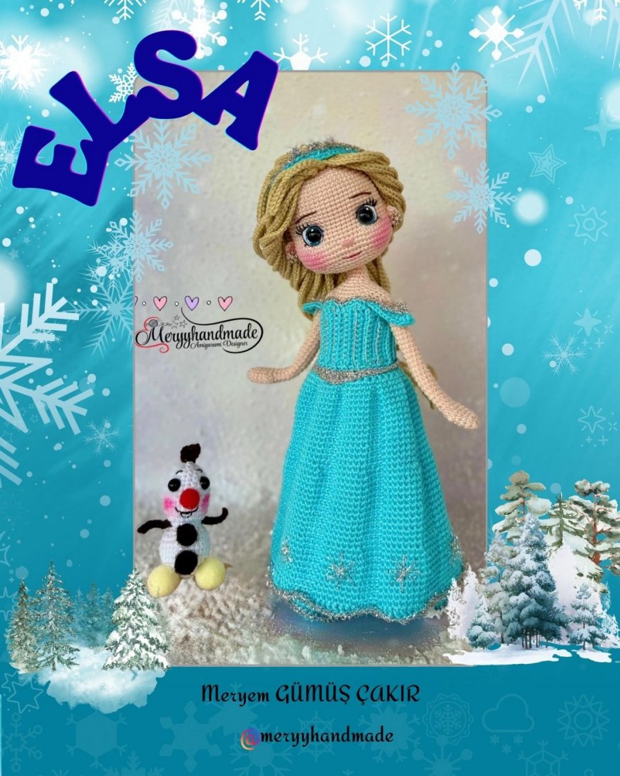 Meryyhandmade - Meryem Gümüş Çakır - Elsa