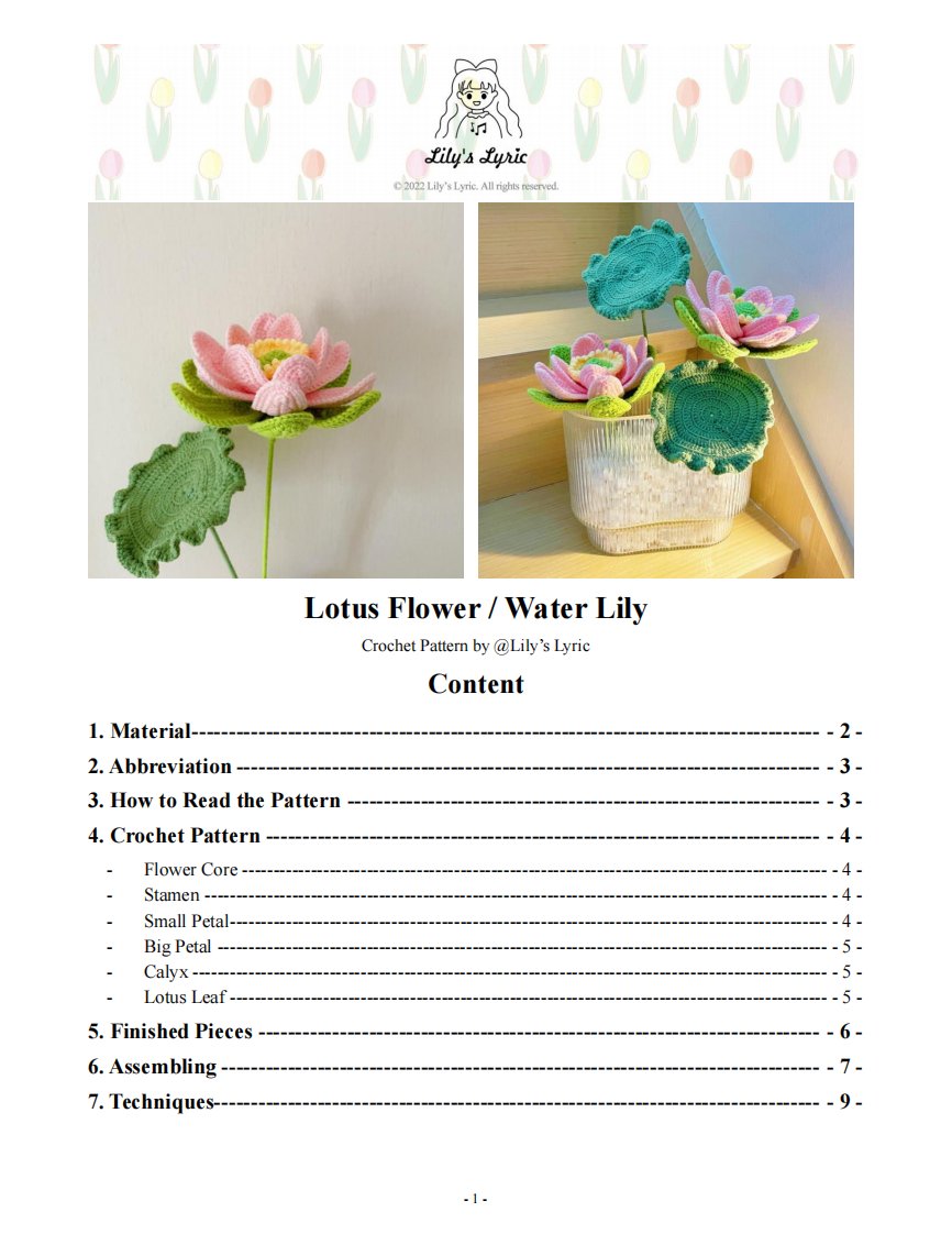 Lilys Lyrics - Connie Chan - Lotus Flower - Water Lily