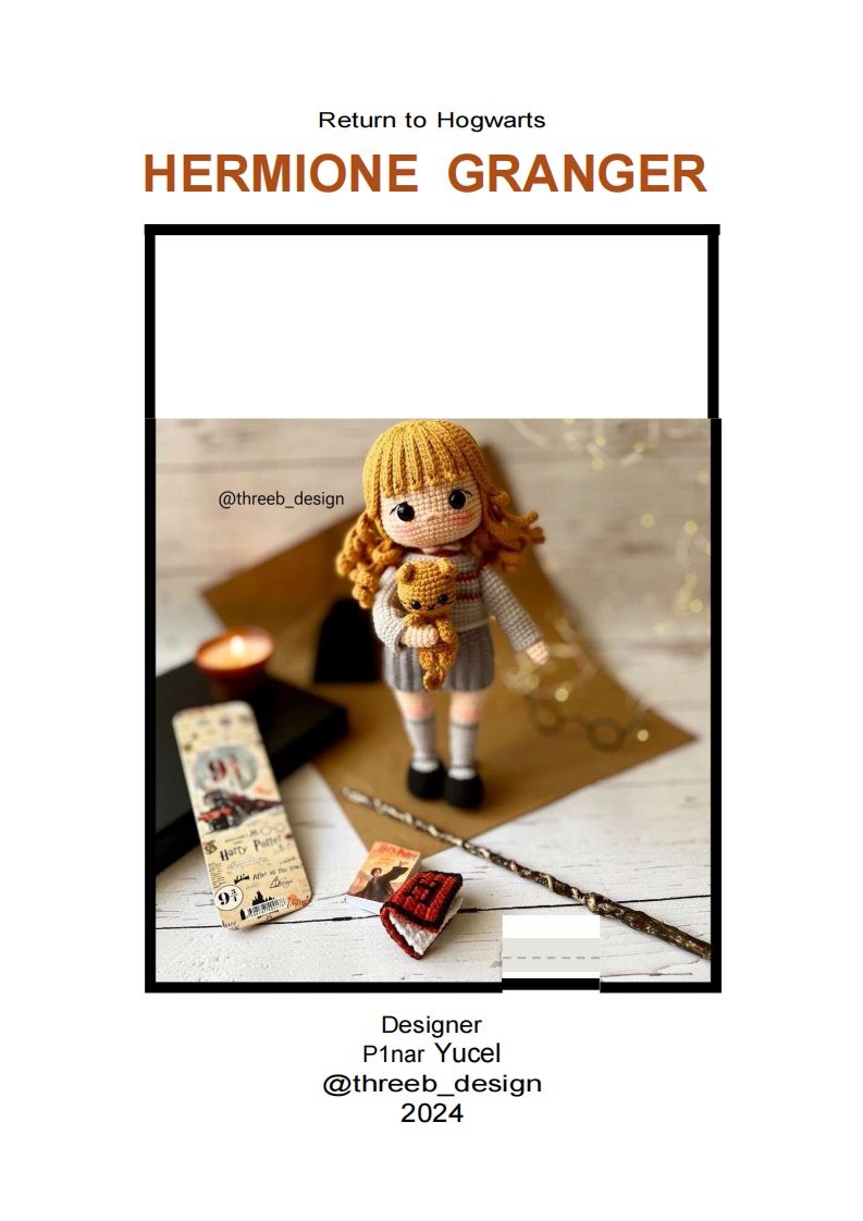 Threeb Design - Pınar Yücel - Hermione Granger