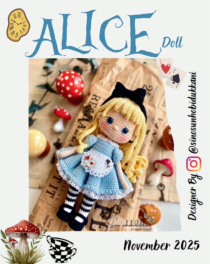 Sinosun hobi dukkani - Sinem Kaya Sac - Alice Doll