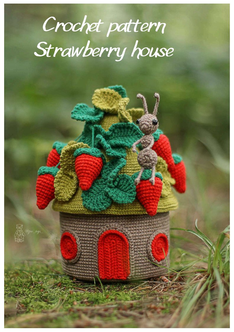 Three Friends Patterns -Zoo Toys - Irina- Evgenia Agapova - Strawberry House