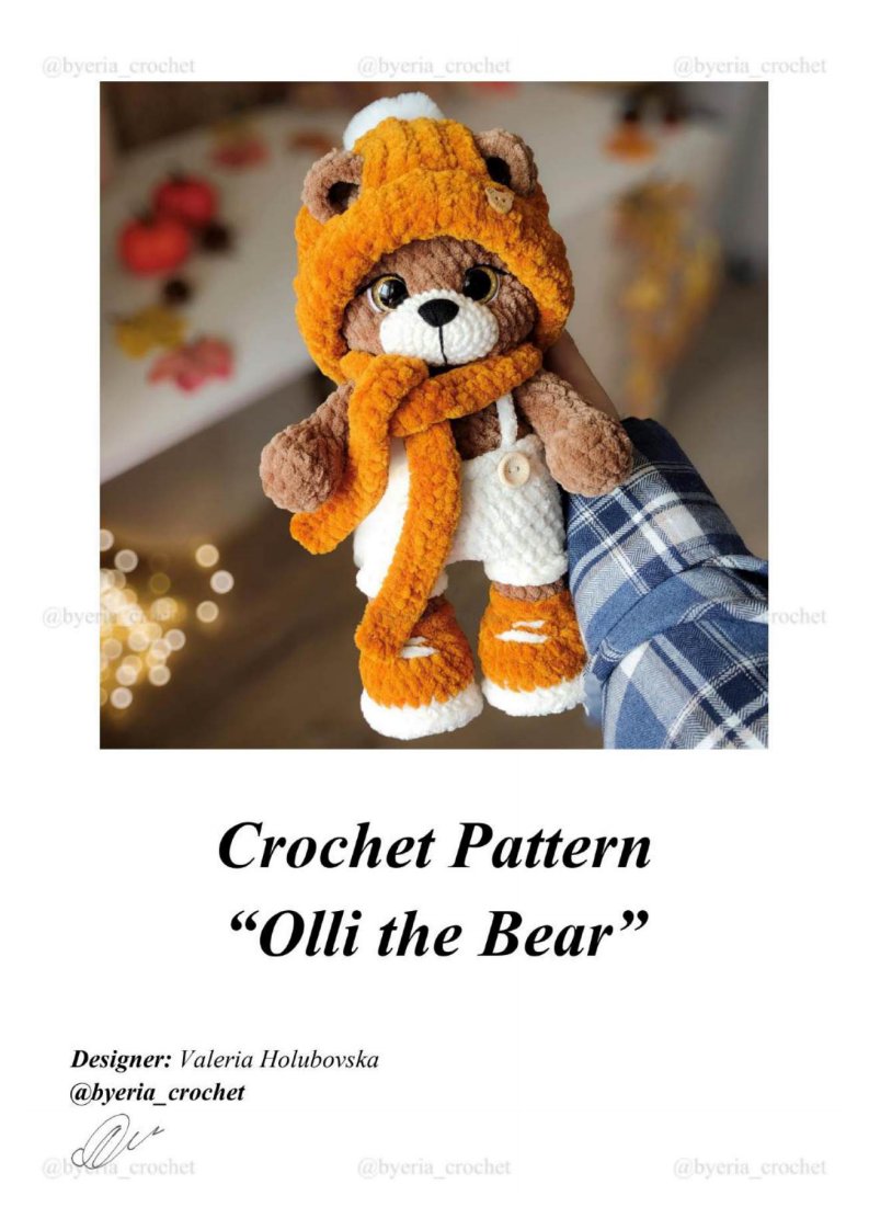 by Eria - Valeria Holubovska - Olli the Bear