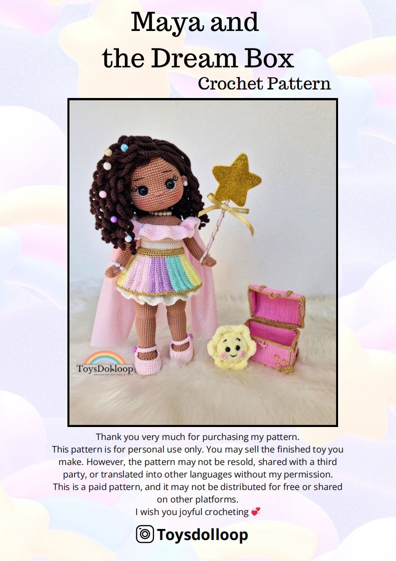 Organic Toyss  ToysDolloop - Gözde Diril - Maya and the Dream Box