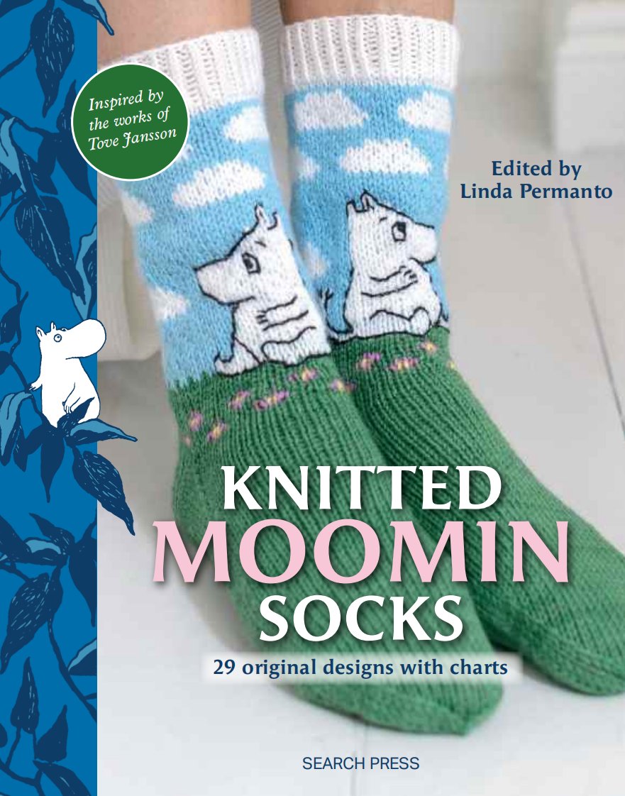 Knitted Moomin Socks - Novita 棒针袜子