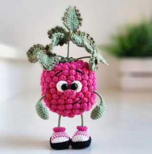 KBloveknitting - Ekaterina Borisova - Rapsberry