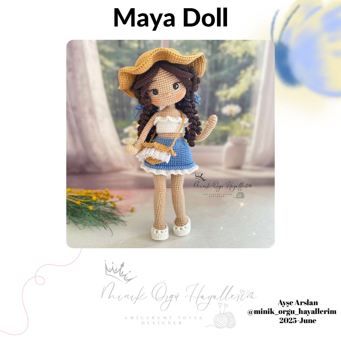Minik örgü hayallerim - Ayşe Arslan - Maya Doll