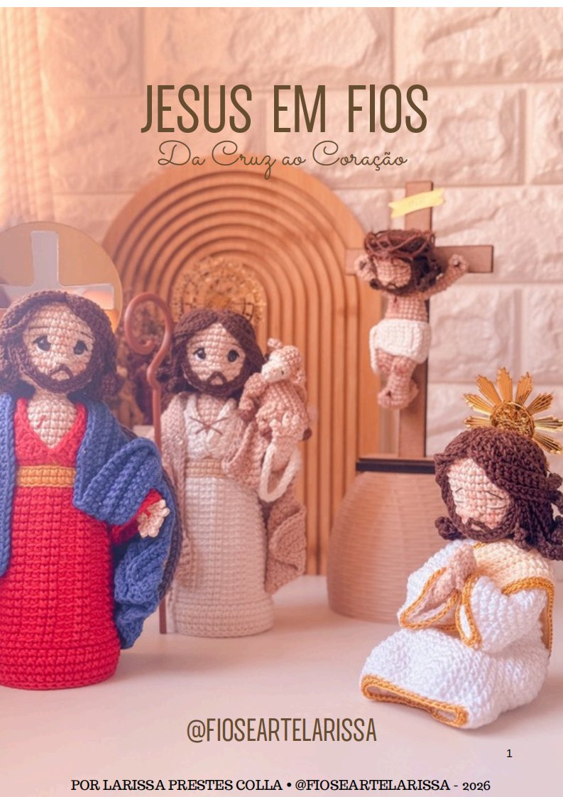 Fios e Arte Larissa - Larissa Prestes Colla - Ebook Jesus without Wires From the