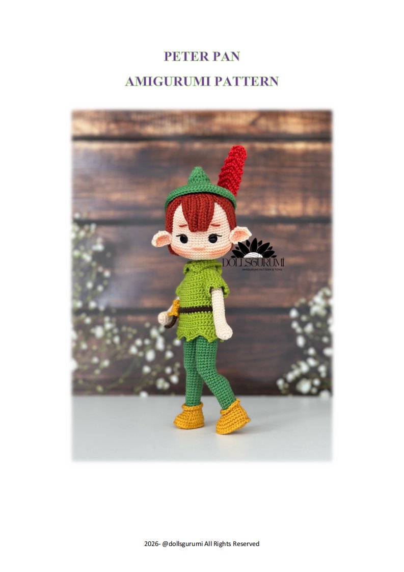 Dolls gurumi - Sibel Anaçoğlu - Peter Pan