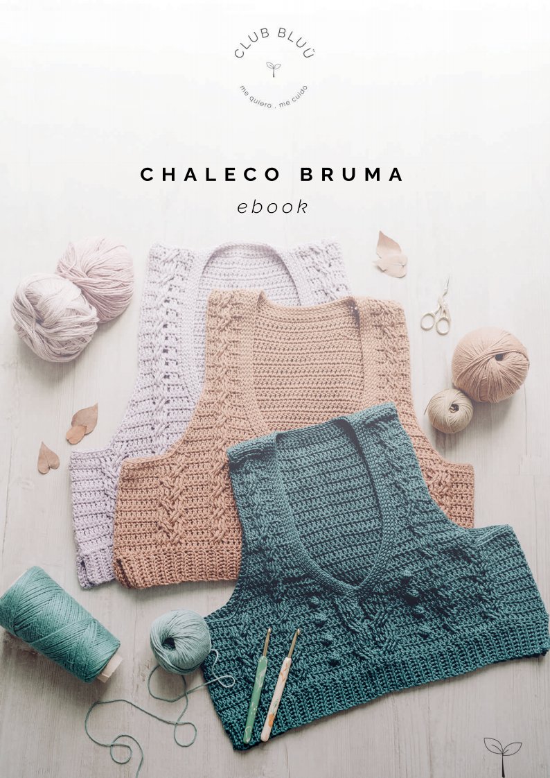 Club Bluü - Marta Bertrand - Bruma Vest - Chaleco Bruma - Spanish
