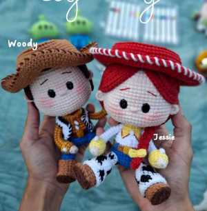 Croche e Eu Crocheeeu - Bruna Nascimento – Colecao toy story 2 edicao - Por...