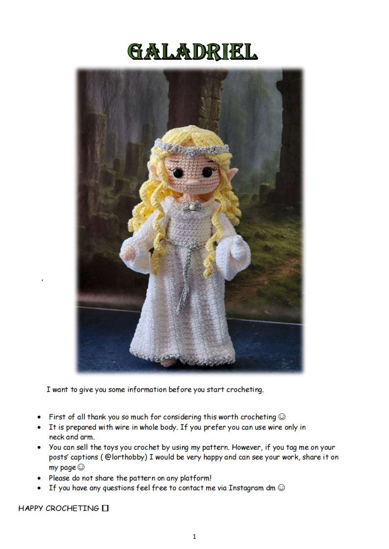 Lorthobby - Canan Lort - Galadriel