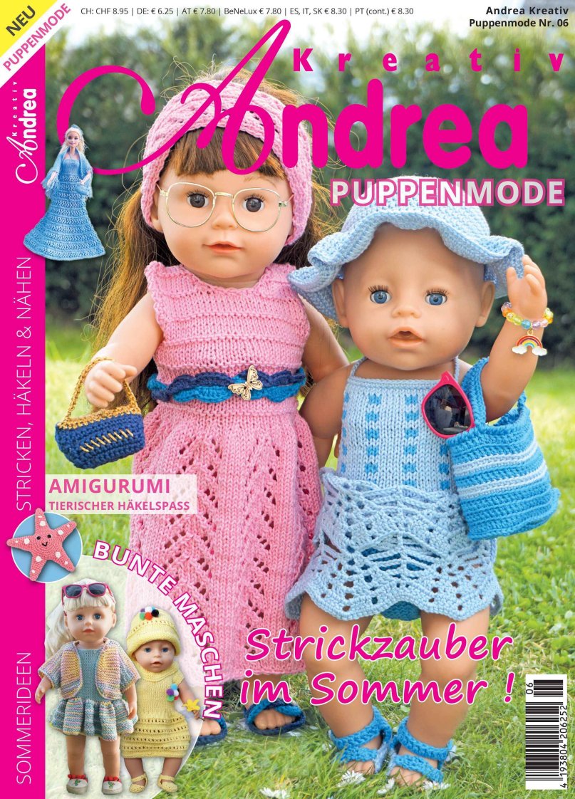 Andrea Kreativ - Puppenmode - N. 06 - Dutch Edition – April 2026_