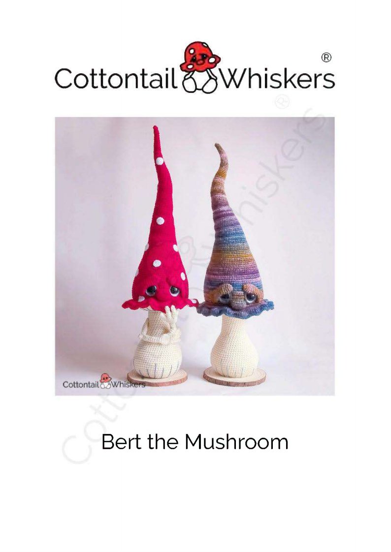 Cottontail and Whiskers - Bea King - Bert the Mushroom