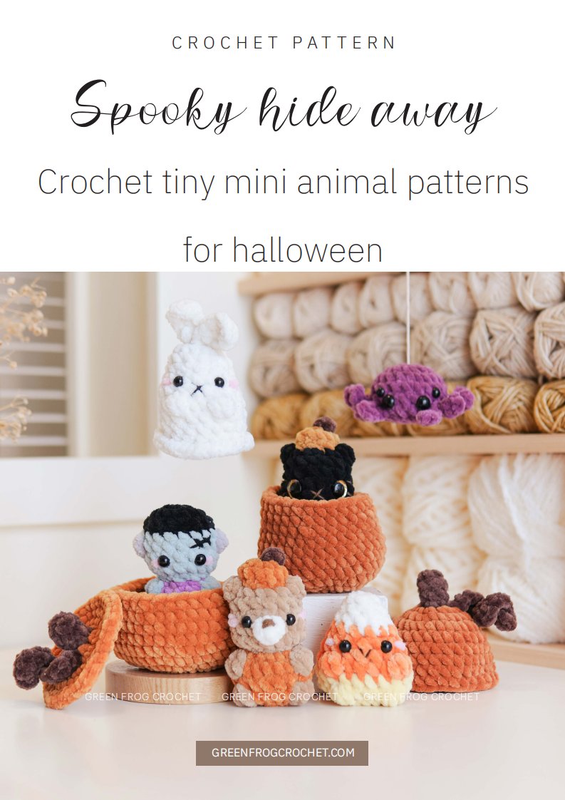 Green Frog Crochet - Thuy Anh - Đặng Thùy Anh - Spooky Hide Away